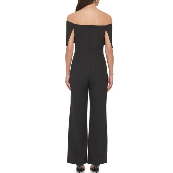 VINCE CAMUTO Off the Shoulder Jumpsuit NWT IN STORES $168 - Picture 2 of 7